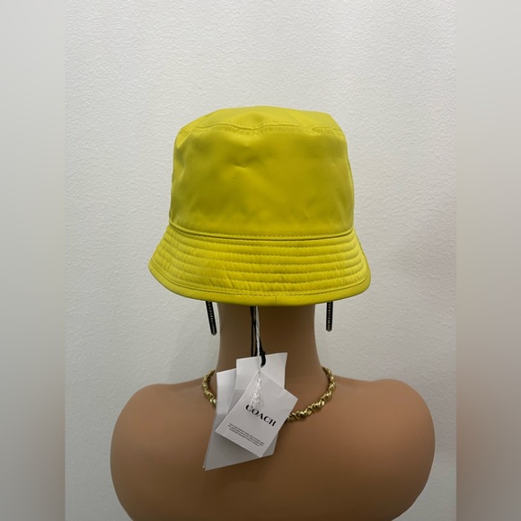 New! Coach Reversible Signature Nylon Bucket Hat (Authentic) Unisex - Picture 9 of 16